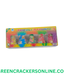 Tri colour fountains (millennium) (5 pcs)