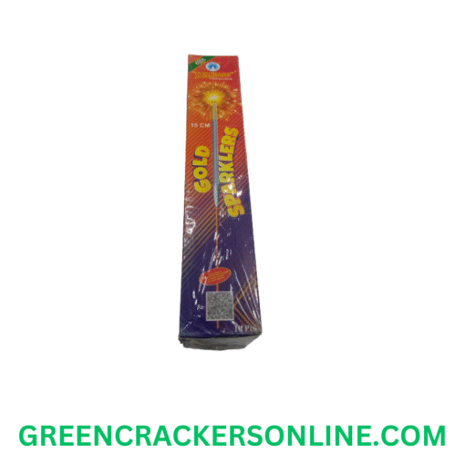 15Cm gold sparklers (10 pcs)