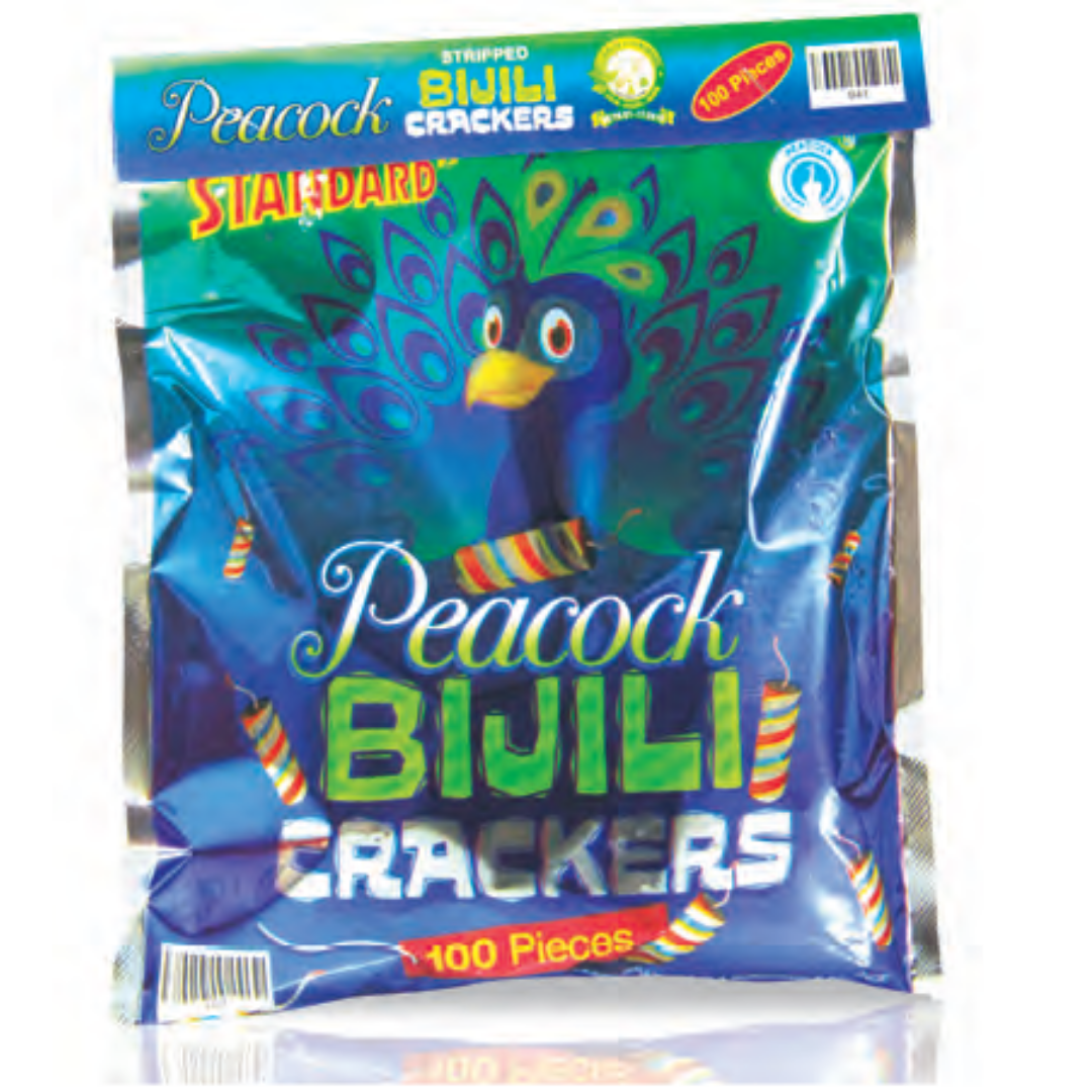 Bijili Crackers Stripped (100 Pcs)