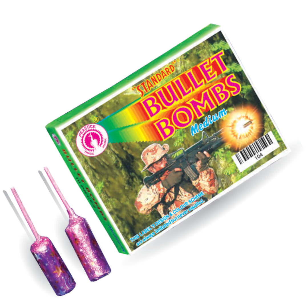 Bullet Bombs Medium (10 Pcs)