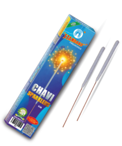 Chavi Gold Sparklers (9 CM 10 Pcs)