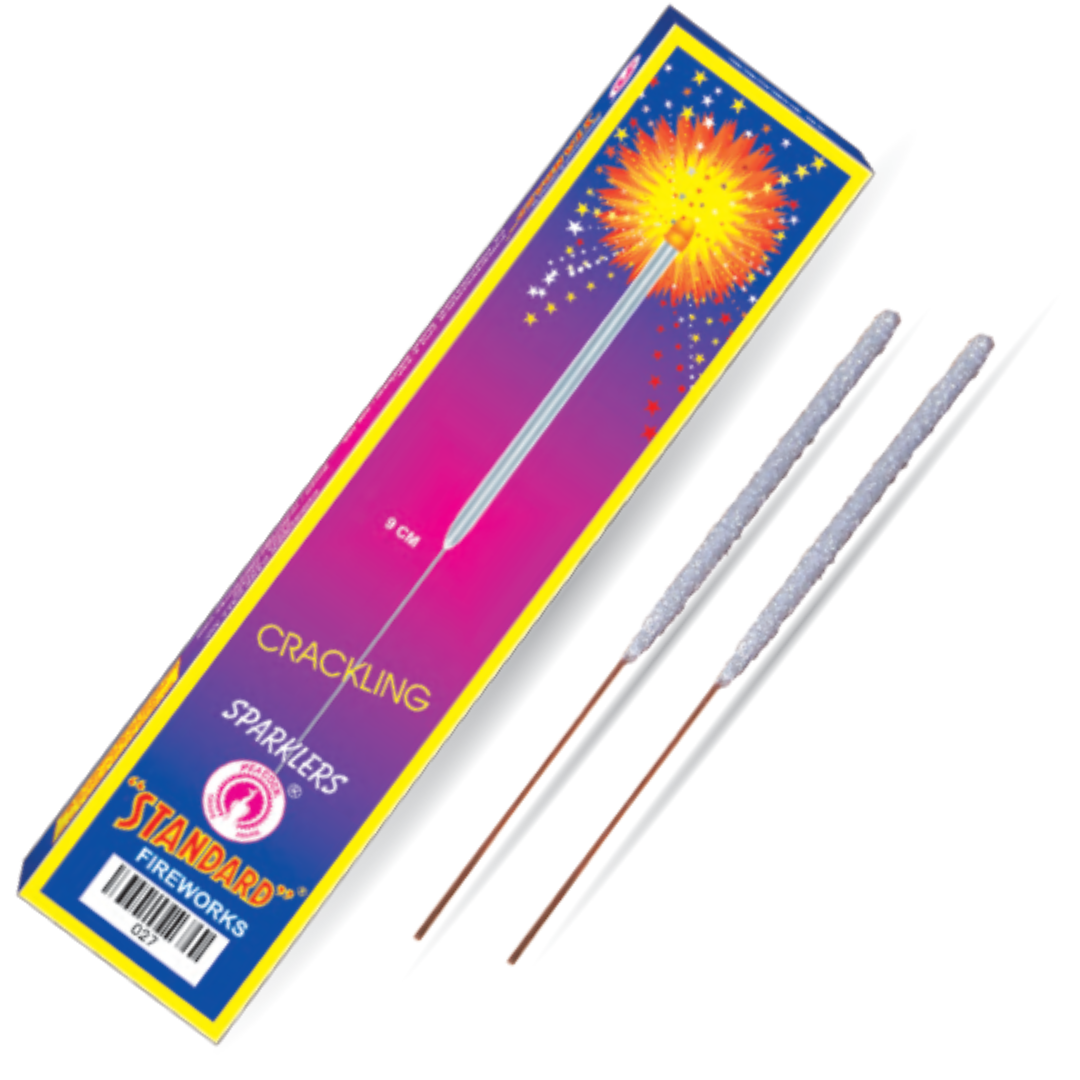 Crackling Sparklers (9 CM 10 Pcs)