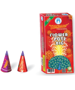 Flower Pots Big Gold (10 Pcs)