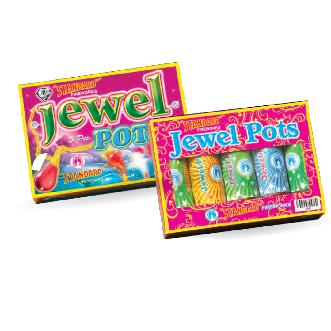 Jewel Pots (5 Pcs)