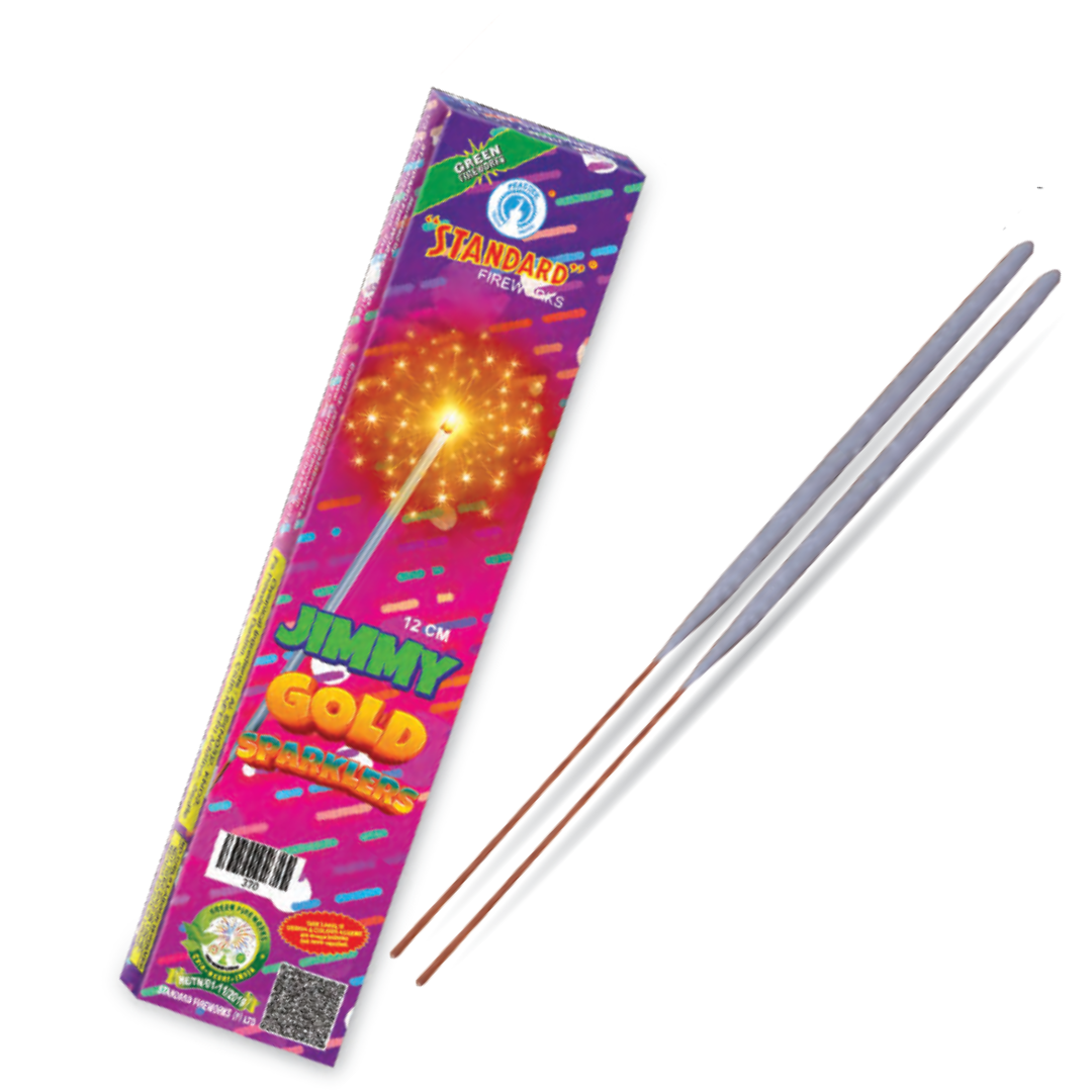 Jimmy Gold Sparklers (12 CM 10 Pcs)