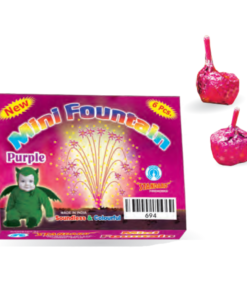 Mini Fountain - Purple (6 Pcs)