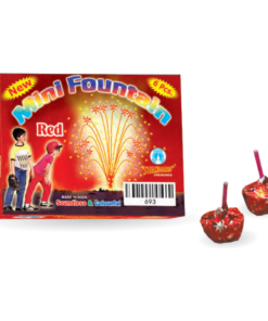 Mini Fountain - Red (6 Pcs)
