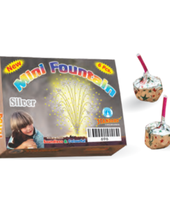 Mini Fountain - Silver (6 Pcs)