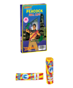 Peacock Roll Caps (100 Pcs)