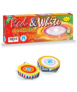 Red & White Chakkars (10 Pcs)