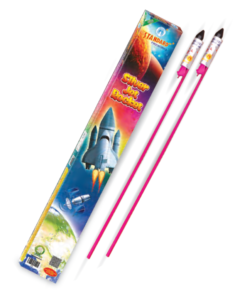 Silver Jet Rockets (10 Pcs)