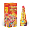 Tower Pots - Gold (1 Pc)