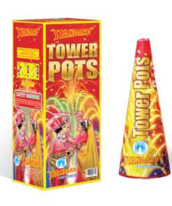 Tower Pots - Gold (1 Pc)