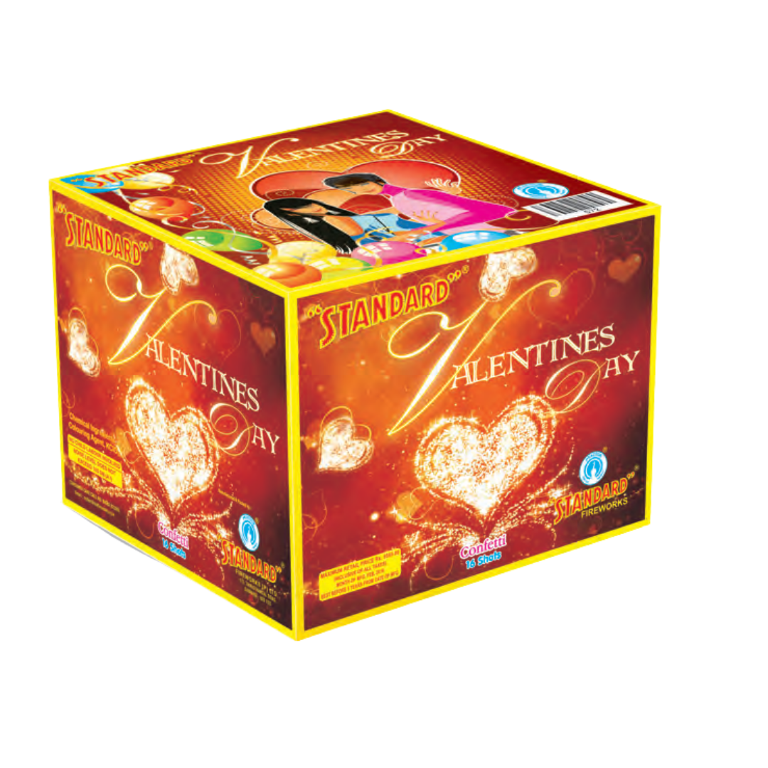 Valentines Day - 16 Shots - 1 1/4" (1 Pc)